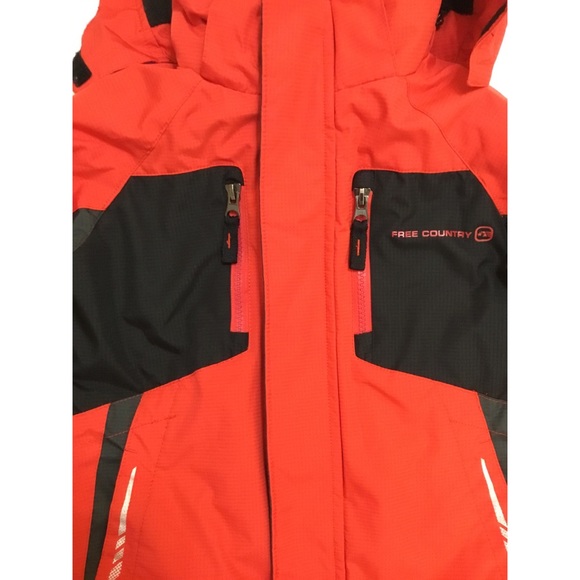 Free Country Red/Black Ski/Snowboard Winter Jacket Sz XS 4/5 - Picture 2 of 9